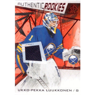 Jersey karty - Luukkonen Ukko-Pekka - 2021-22 SP Game Used Red Jerseys No.172