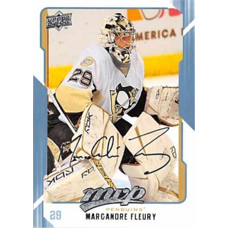 Řadové karty - Fleury Marc-Andre - 2008-09 MVP No.237