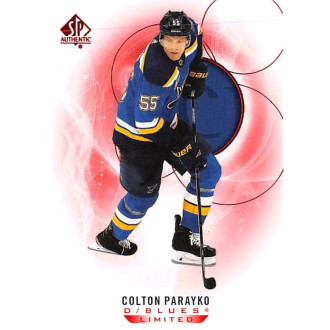 Paralelní karty - Parayko Colton - 2020-21 SP Authentic Limited Red No.45