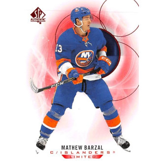 Paralelní karty - Barzal Mathew - 2020-21 SP Authentic Limited Red No.24