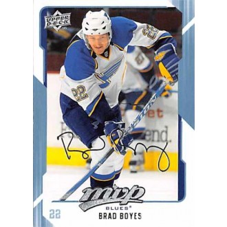 Řadové karty - Boyes Brad - 2008-09 MVP No.251
