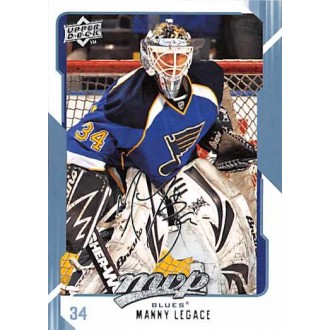 Řadové karty - Legace Manny - 2008-09 MVP No.253