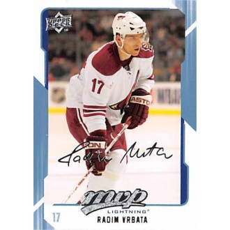 Řadové karty - Vrbata Radim - 2008-09 MVP No.260