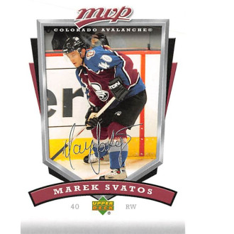 Řadové karty - Svatoš Marek - 2006-07 MVP No.73