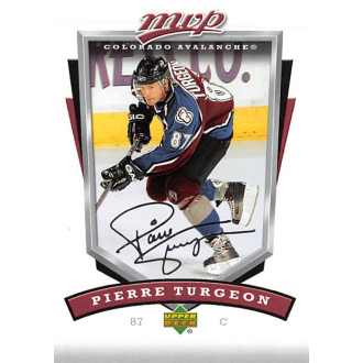 Řadové karty - Turgeon Pierre - 2006-07 MVP No.77