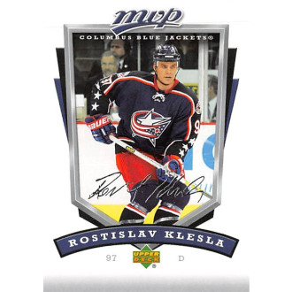 Řadové karty - Klesla Rostislav - 2006-07 MVP No.82