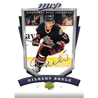 Řadové karty - Brule Gilbert - 2006-07 MVP No.83