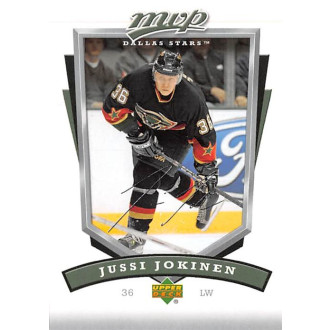 Řadové karty - Jokinen Jussi - 2006-07 MVP No.96