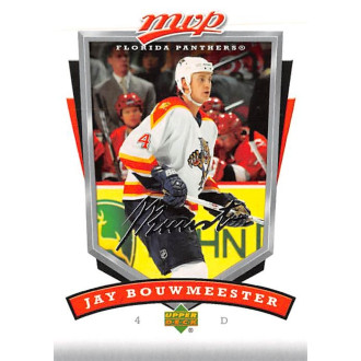 Řadové karty - Bouwmeester Jay - 2006-07 MVP No.130