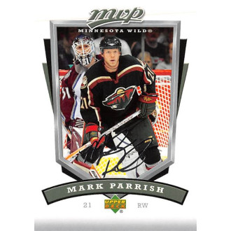 Řadové karty - Parrish Mark - 2006-07 MVP No.142