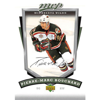 Řadové karty - Bouchard Pierre-Marc - 2006-07 MVP No.143