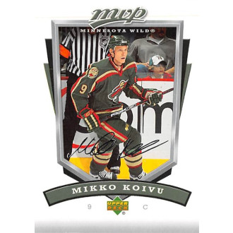 Řadové karty - Koivu Mikko - 2006-07 MVP No.144