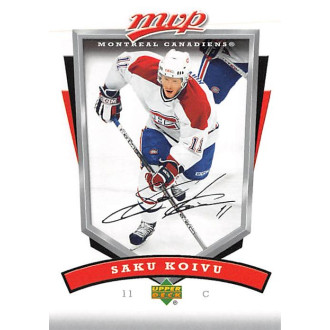 Řadové karty - Koivu Saku - 2006-07 MVP No.152