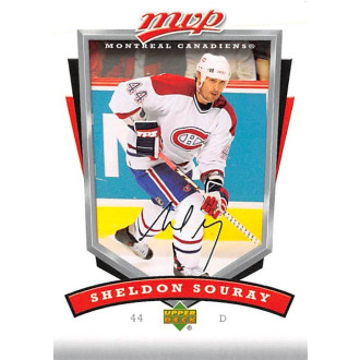 Řadové karty - Souray Sheldon - 2006-07 MVP No.160