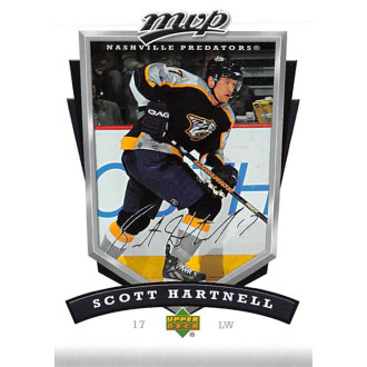 Řadové karty - Hartnell Scott - 2006-07 MVP No.170
