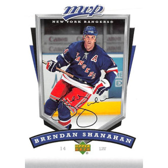 Řadové karty - Shanahan Brendan - 2006-07 MVP No.192