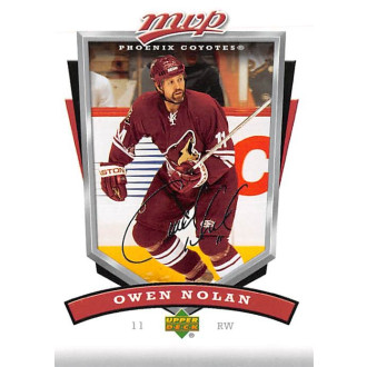 Řadové karty - Nolan Owen - 2006-07 MVP No.230