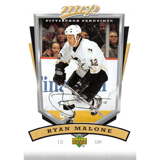 Řadové karty - Malone Ryan - 2006-07 MVP No.239