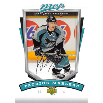 Řadové karty - Marleau Patrick - 2006-07 MVP No.246