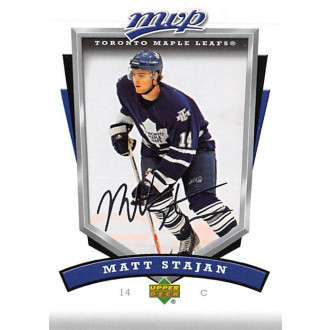 Řadové karty - Stajan Matt - 2006-07 MVP No.278