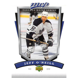 Řadové karty - O´Neill Jeff - 2006-07 MVP No.279