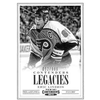 Insertní karty - Lindros Eric - 2012-13 Rookie Anthology Contenders Legacies No.L8