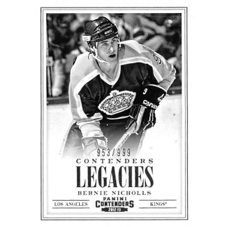 Insertní karty - Nicholls Bernie - 2012-13 Rookie Anthology Contenders Legacies No.L14