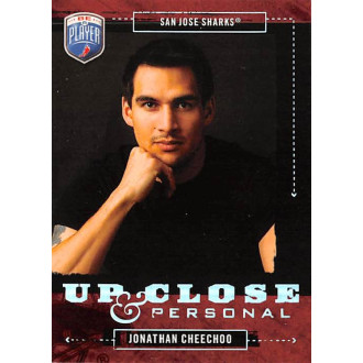 Insertní karty - Cheechoo Jonathan - 2006-07 Be A Player Up Close and Personal No.UC23