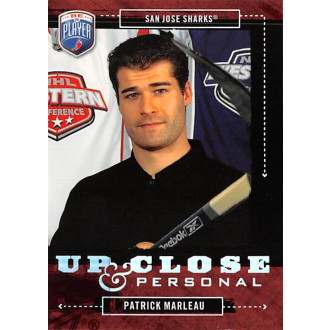 Insertní karty - Marleau Patrick - 2006-07 Be A Player Up Close and Personal No.UC43