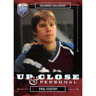 Insertní karty - Stastny Paul - 2006-07 Be A Player Up Close and Personal No.UC45