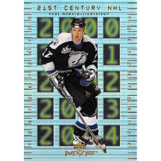 Insertní karty - Mara Paul - 1999-00 MVP 21st Century NHL No.7