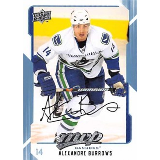Řadové karty - Burrows Alexandre - 2008-09 MVP No.288