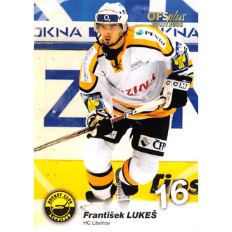 Extraliga OFS - Lukeš František - 2007-08 OFS No.89