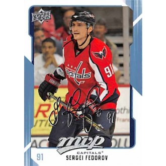 Řadové karty - Fedorov Sergei - 2008-09 MVP No.297
