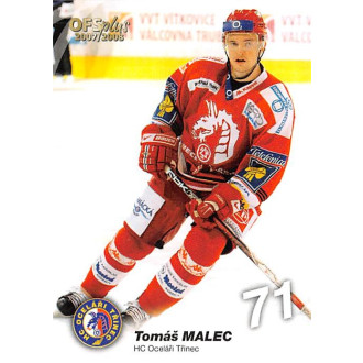 Extraliga OFS - Malec Tomáš - 2007-08 OFS No.191