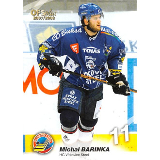 Extraliga OFS - Barinka Michal - 2007-08 OFS No.203