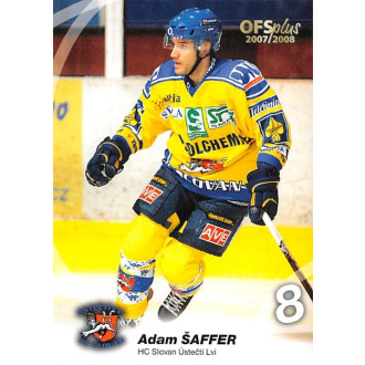 Extraliga OFS - Šaffer Adam - 2007-08 OFS No.285