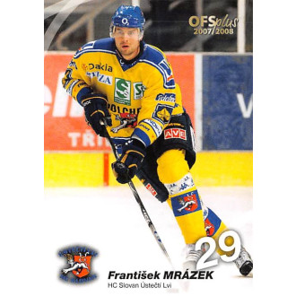 Extraliga OFS - Mrázek František - 2007-08 OFS No.290