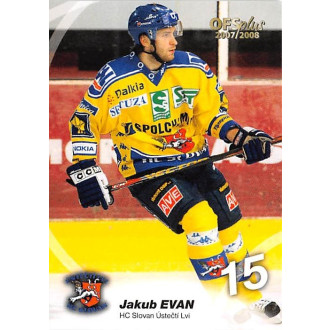 Extraliga OFS - Evan Jakub - 2007-08 OFS No.291