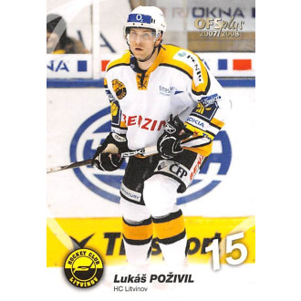 Extraliga OFS - Poživil Lukáš - 2007-08 OFS No.359
