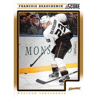 Paralelní karty - Beauchemin Francois - 2012-13 Score Gold Rush No.51