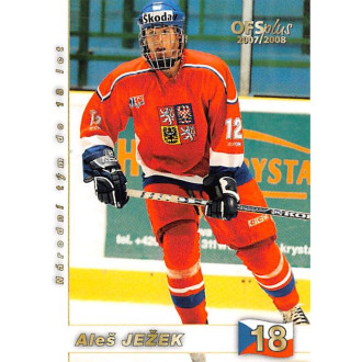 Extraliga OFS - Ježek Aleš - 2007-08 OFS Reprezentace ČR-18 No.1