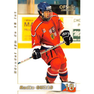 Extraliga OFS - Gudas Radko - 2007-08 OFS Reprezentace ČR-18 No.18