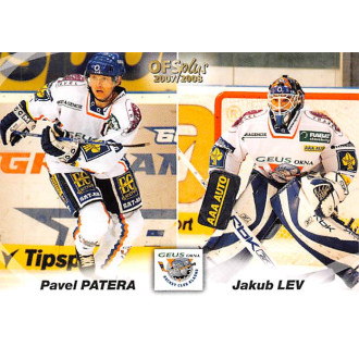 Extraliga OFS - Patera Pavel, Lev Jakub - 2007-08 OFS Klubová karta No.3