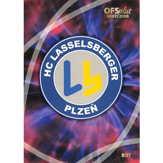 Extraliga OFS - HC Lasselsberger Plzeň - 2007-08 OFS Znak No.7