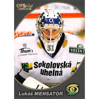 Extraliga OFS - Mensator Lukáš - 2007-08 OFS Úspěšnost zásahů No.4