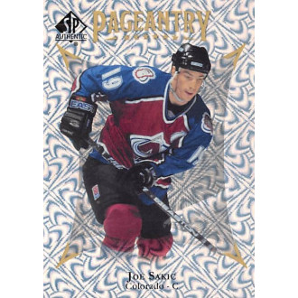 Insertní karty - Sakic Joe - 2021-22 SP Authentic Pageantry No.P84