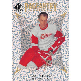 Insertní karty - Howe Gordie - 2021-22 SP Authentic Pageantry No.P90