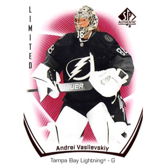 Paralelní karty - Vasilevskiy Andrei - 2021-22 SP Authentic Limited Red No.25