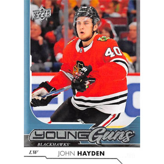 Řadové karty - Hayden John - 2017-18 Upper Deck Young Guns No.211